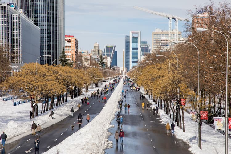 Donde viajar en diciembre en España