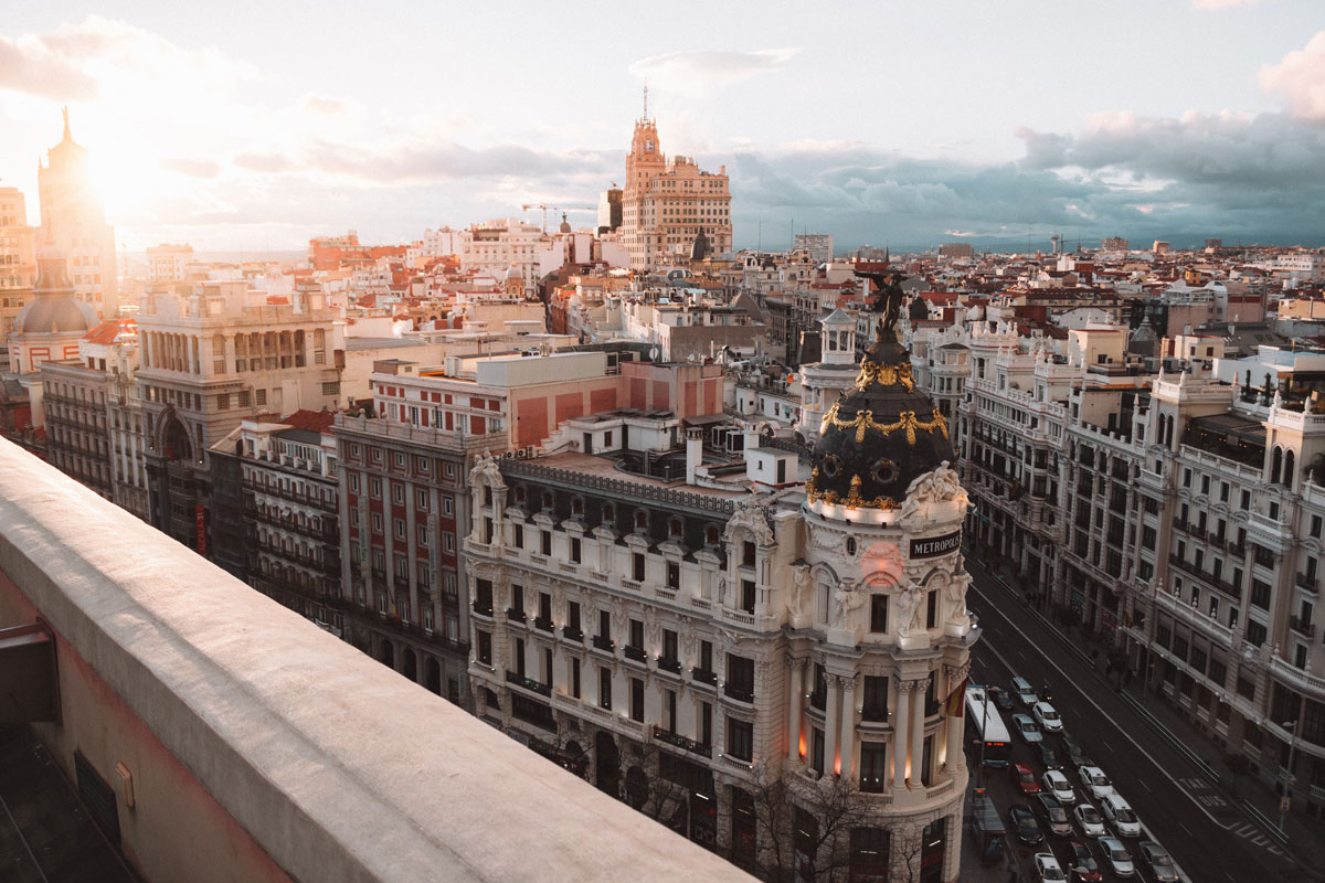 Gran vía de Madrid